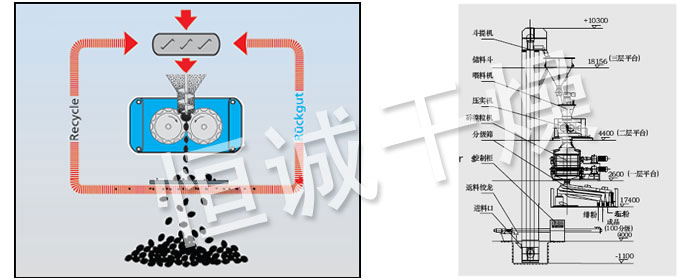 GZL系列干法輾壓造粒機